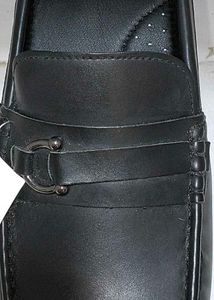 U.S. Polo Assn.  Mens Black Loafers