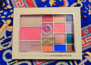 15 In 1 Baked Highlighter &amp; Eyeshadow Palette