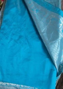 Best Sky Blue Saree.....