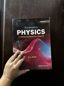 Class 11 SL Arora Physics Books Volume 1 &amp; 2 Both