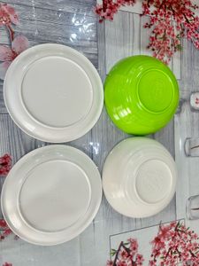 Melamine Breakfast Bowl &amp; Plate Set