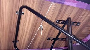 Iron Stand With Height And Position Adjustable