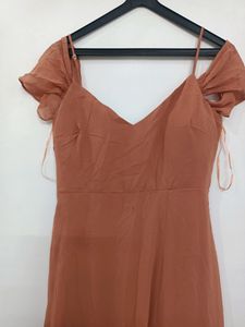 Front Slit Gown