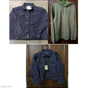 H&M Hoodie And 2 Denim Jacket Combo Offer