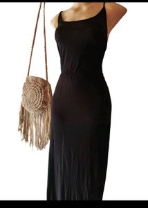 ✨ Chic H&amp;M Black Maxi Dress ✨