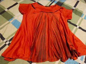 Rust Red Flare Top – Bold, Breezy &amp; Beautiful!