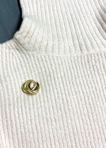 Cream Turtleneck Sweater