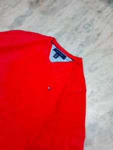 Tommy Hilfiger Red Sweater