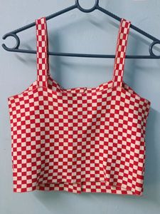 Checks Crop Top❤️