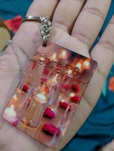 Candle Design Beautiful Mug With Keychain