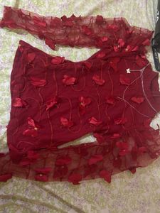 Butterfly Netted Top