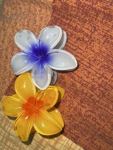 Flower Hair Clips