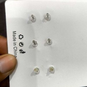 4 Sets Of Mini Earrings