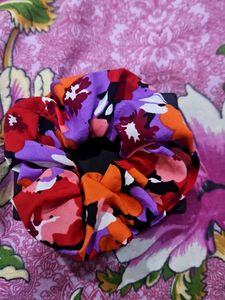 Set of Floral Scrunchies- 4piece