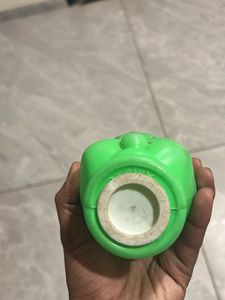Green Squeeze Toy With Piggy Backing
