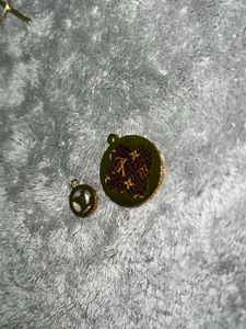 10k Gold Coated Louis Vuitton Pendants