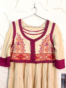 Kurta With Jacket.. Anarkali 34