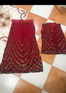 Beautiful Kurti ,Choli And Lehnga With Duptta