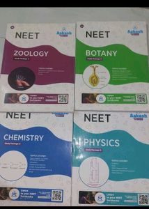 18 Books Aakash NEET Dropper COMBO