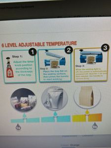 8 Inch Heat Sealing Machine