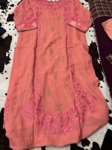 Elegant Embroidered Kurta Set