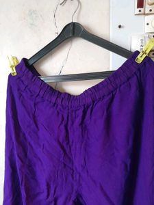 Elegant Purple Kurta Set