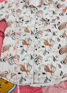 Multicolour Shirt Full sleeve Double Pocket
