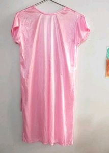 Pink Satin robe