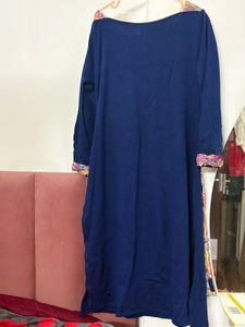 Elegant Floral Print Kurta