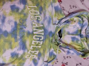 Max Brand Tie-Dye Hoodie Top