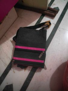 Lilac Zipper Pouch
