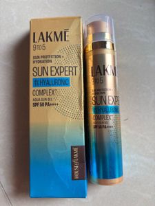 ✨ Lakme Sun Expert Aqua Gel ✨