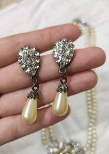 Pearl Chain Jewel Set