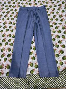Bluish Grey Formal Trousers