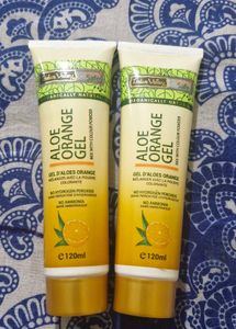 Indus Valley Aloe Orange Gel - 2 Tubes