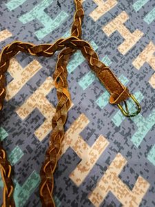 Braided Brown Belt