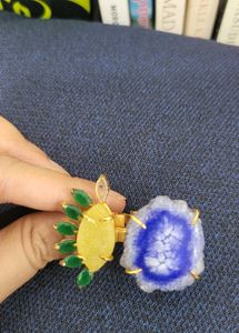 Druzy Stone Ring