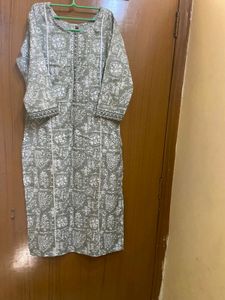 Lymio Grey Kurta Set
