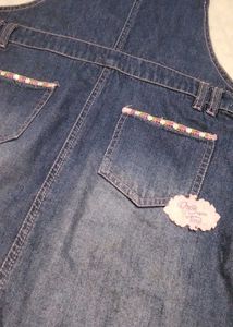 Denim Overalls/ One Piece Dress