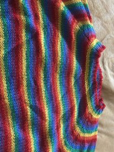 Rainbow Knit Top