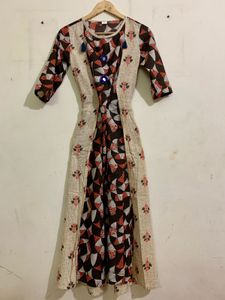 Boho Print Maxi Dress