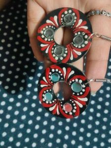 Handmade Mirror Earrings