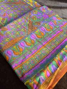 Multicoloured Saree
