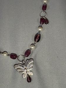 butterfly charm necklace
