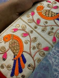 Embroidery Fancy ,Traditional Clutch/Purse
