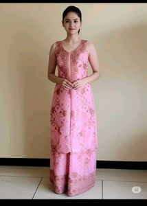 Pink Embroidered Salwar Kameez