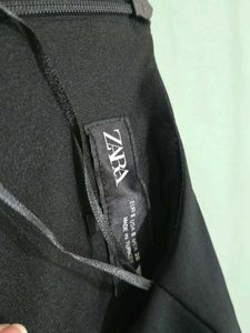 ZARA Embellished Bodysuit with Shoulder Pads