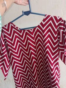 Red Stylish Top