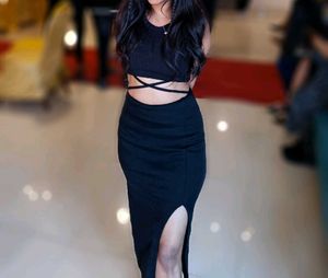 black co-ord set