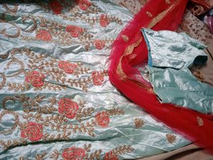 Price Low  Beautiful Lehanga And Awesome Rupat